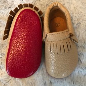 Red Bottom Moccasins